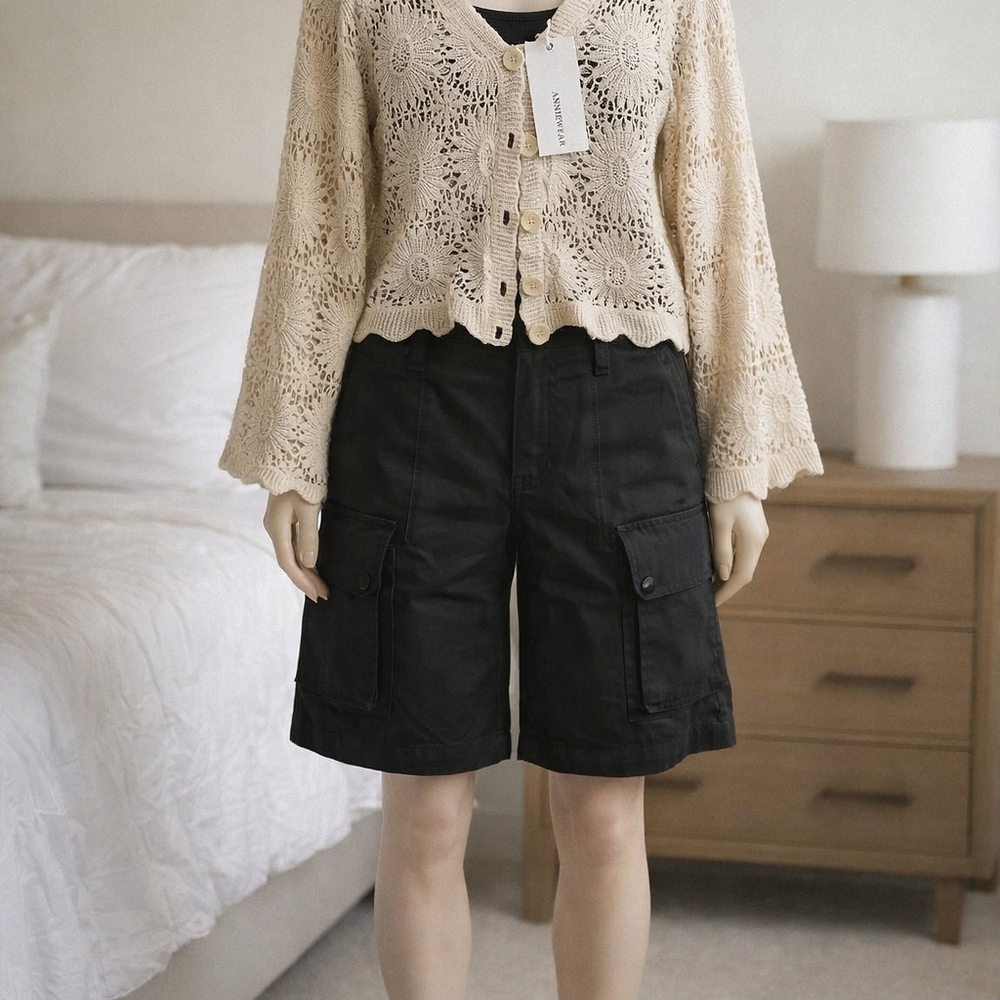 NWT Crochet Cardigan
